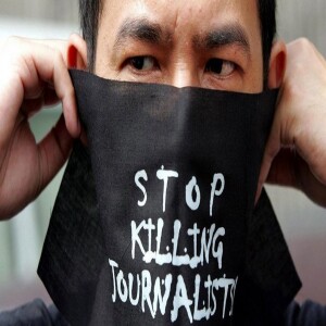 Journalists cheer the assassination of journalists.