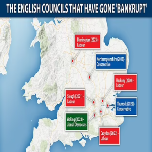 English Councils bound for bankruptcy!