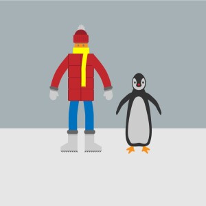 Walk like a Penguin, talk to a lamp post!