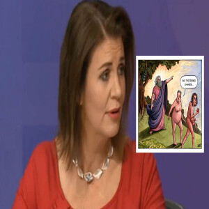 Cartoon Julia Hartley Brewer more plausible than the real version!