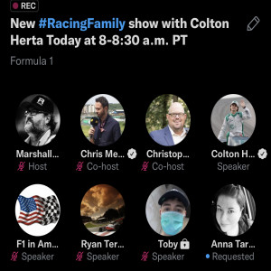 MP 1243: #RacingFamily Show with Colton Herta on his McLaren F1 Testing Deal