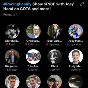 MP 1252: #RacingFamily Show with Joey Hand and Bob Varsha