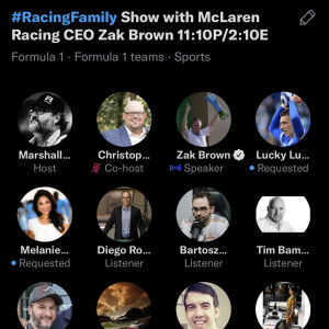 MP 1263: #RacingFamily Show with McLaren’s Zak Brown