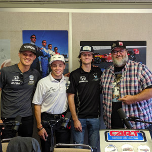 MP 762: Live at Monterey 2019 with IndyCar Rookies Herta, Ericsson, Ferrucci, and Rosenqvist