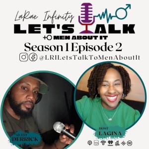 Derrick - LaRae Infinity Let's Talk To Men About It Podcast Season 1 Episode 2