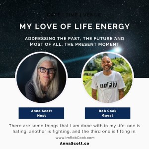 Rob Cook: There are some things that I am done with in my life: one is hating, another is fighting, and the third one is fitting in.