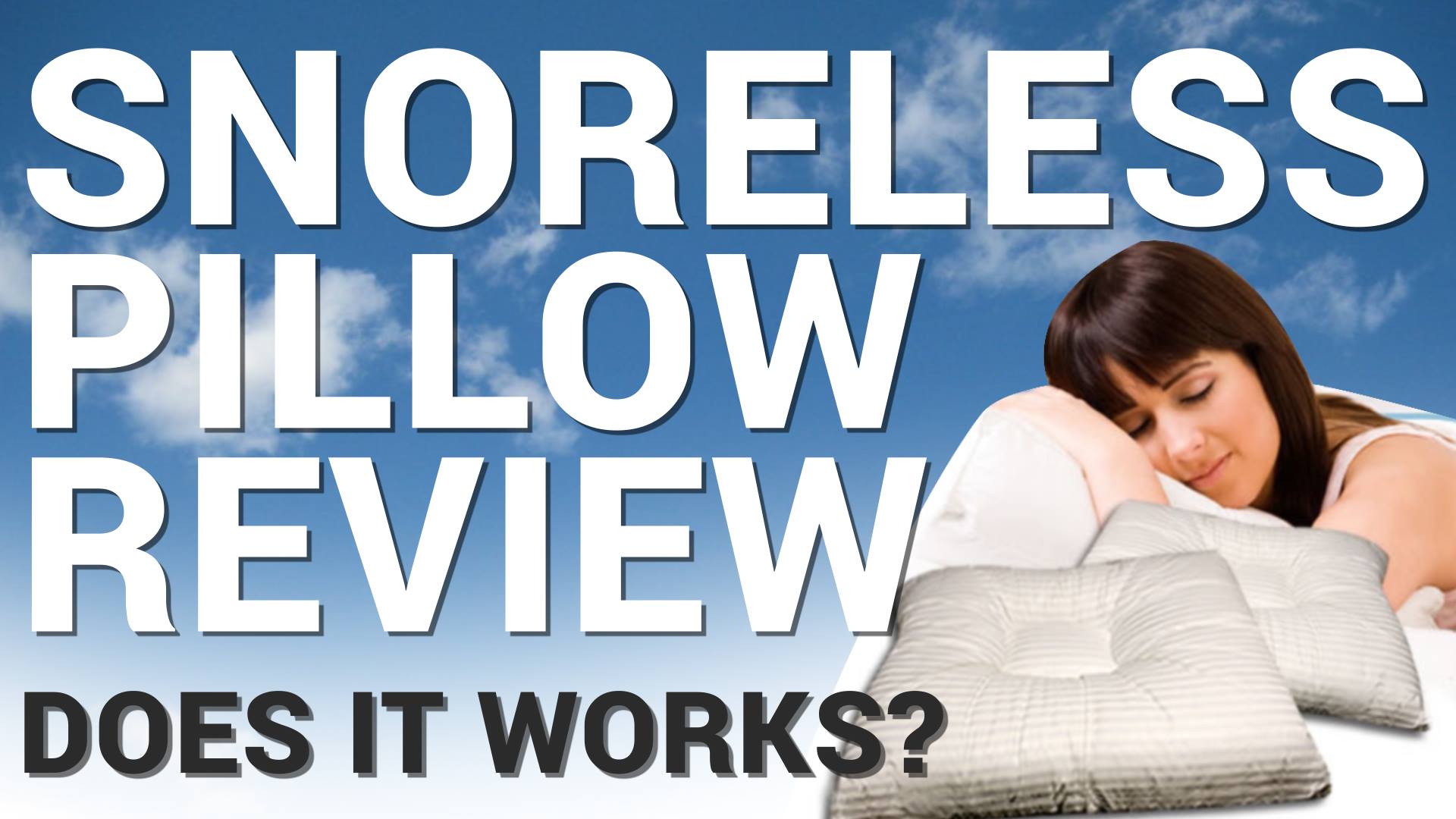 SnoreLess Pillow Review - Listen How This Pillow Helps To Stop Snoring