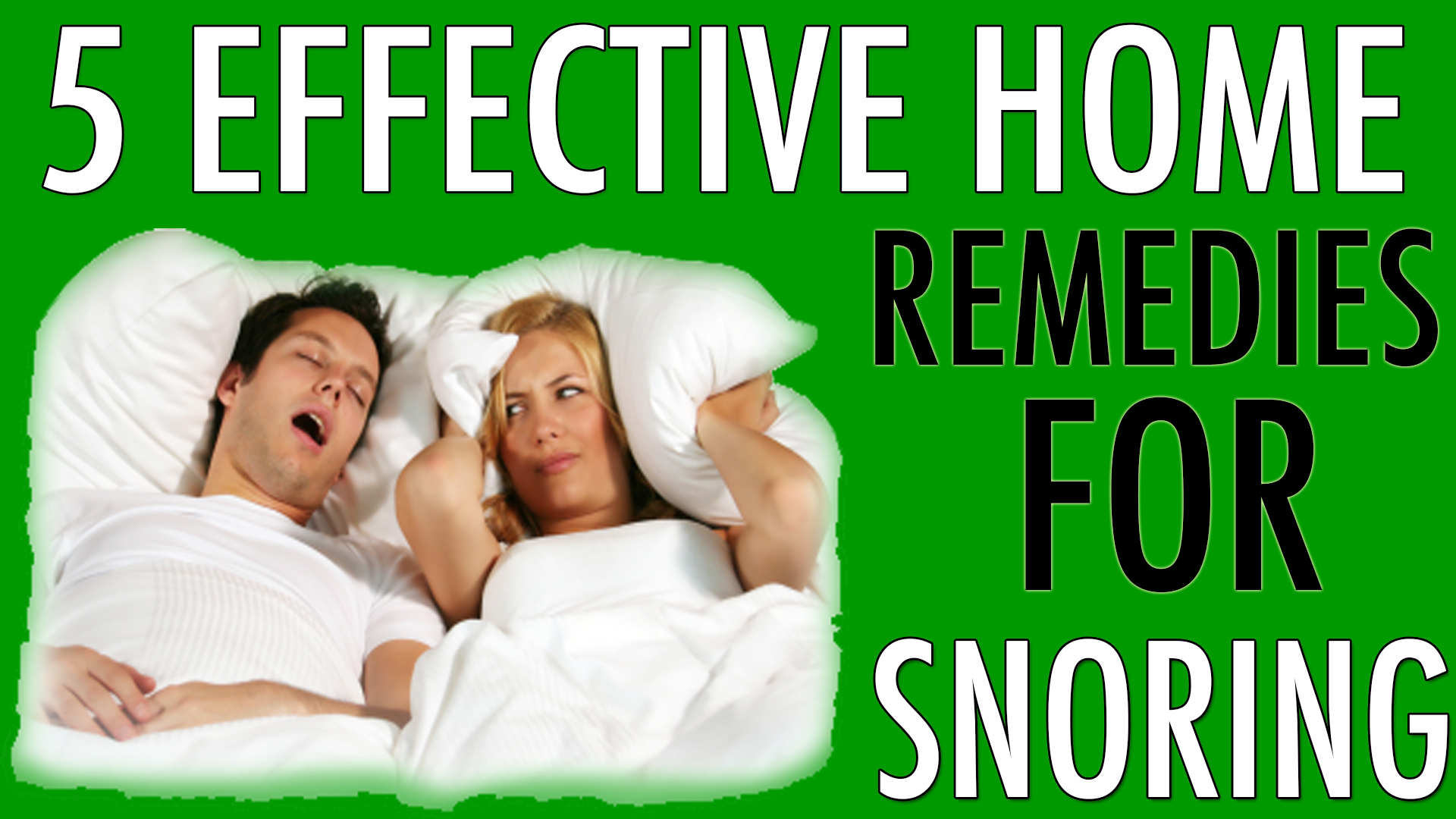 5 Effective Home Remedies For Snoring That Really Works