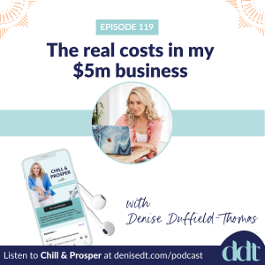 The real costs in my $5m business