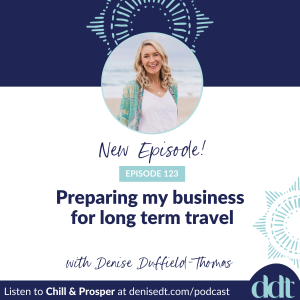 Preparing my business for long term travel