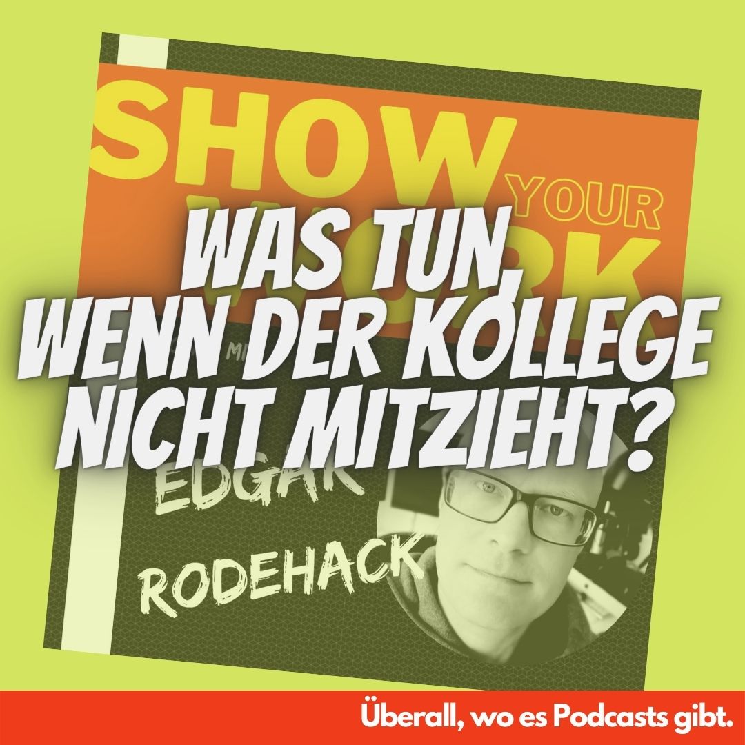 Was tun, wenn der Kollege nicht mitzieht?