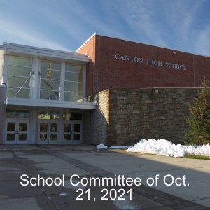 School Committee of Oct. 21, 2021