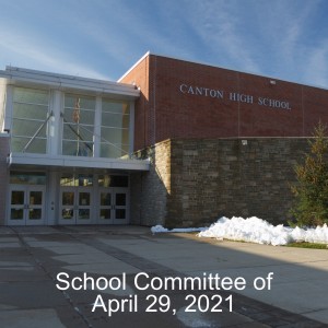 School Committee of April 29, 2021