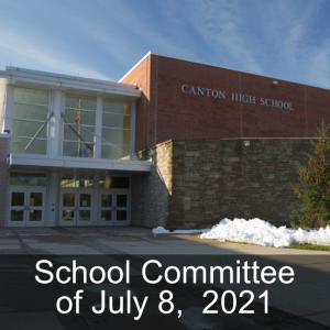 School Committee of July 8,  2021
