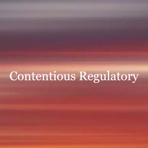 Financial services enforcement trends 2022 // Contentious Regulatory