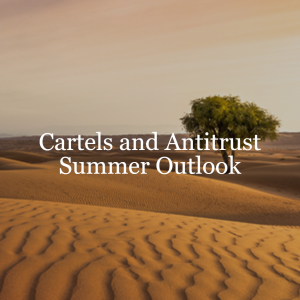 Cartels and Antitrust Summer Outlook // AFIG