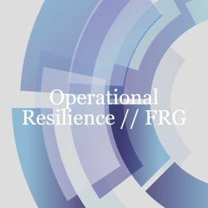The basics of operational resilience // FRG