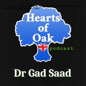 Dr Gad Saad - How Infectious Ideas are Killing Common Sense and How to Inoculate Against Them