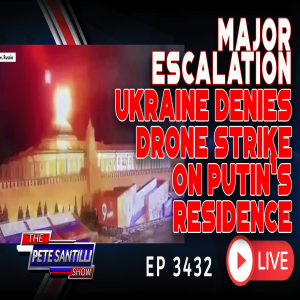 MAJOR ESCALATION! UKRAINE DENIES DRONE STRIKE ON PUTIN’S RESIDENCE | EP 3432-6PM