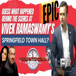 What Happened Behind The Scenes At VIVEK RAMASWAMY’s TOWN HALL?[The Pete Santilli Show  #4234-8AM]