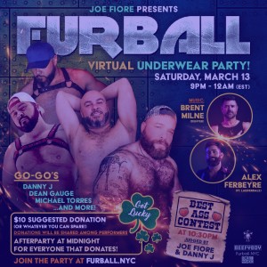 DJ Brent Milne - LIVE @ Furball Virtual St Patrick's Day Underwear Party After Party March 2021