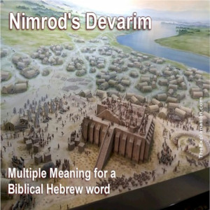 Nimrod’s Devarim – His Cause of Opposition to God