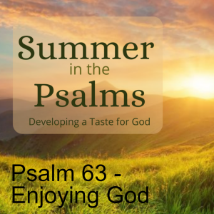 Psalm 63 - Enjoying God