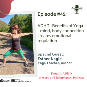 Benefits of Yoga - mind, body connection | Guest Esther Nagle
