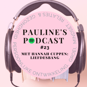 #23 Podcast met Hannah Cuppen over haar boek: Liefdesbang