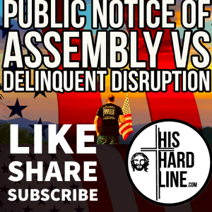 Assembly Public Notice vs Delinquent Disruption
