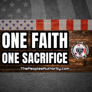 One Faith One Sacrifice