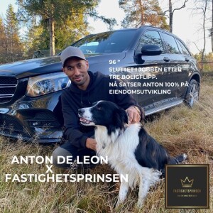 96. Anton De Leon (no) - Sluttet i jobben etter tre boligflipp. Nå satser Anton 100% på eiendomsutvikling