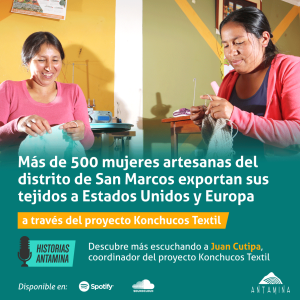 Konchukos Textil: Marca impulsada por la minería.