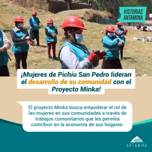Proyecto Minka empodera el rol de la mujer.