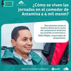 Navidad en el campamento minero Antamina.