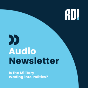 Is the Military Wading into Politics?