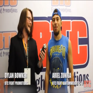 Ariel Zuniga talks bantamweight tournament semi-final at BTC 14