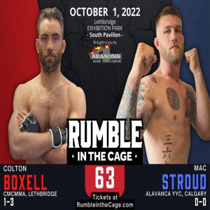 Colton Boxell on Mac Stroud bout at RITC 63