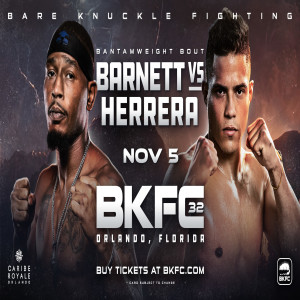 Geane Herrera on Reggie Barnett Jr clash at BKFC 32