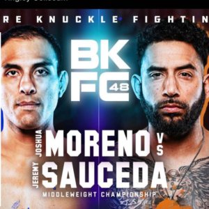 Jeremy Sauceda on Joshua Moreno Bout at BKFC 48