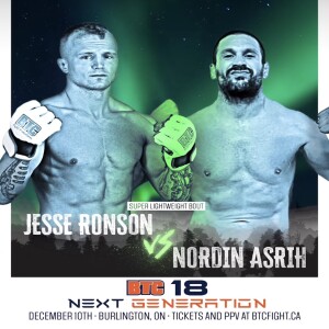 Jesse Ronson on Nordin Asrih fight at BTC 18