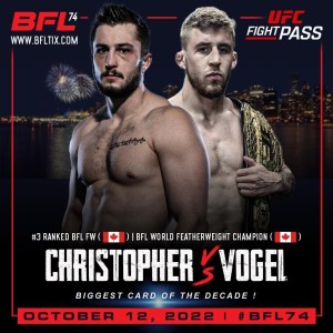 Mateo Vogel on featherweight title defense at BFL 74