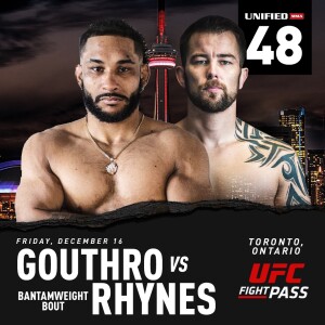Morgan Rhynes on why Teshay Gouthro is his biggest fight