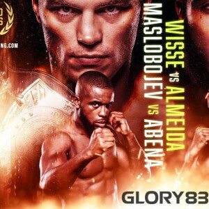 Sergej Maslobojev and Donegi Abena on Glory 83 light heavyweight title clash