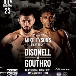 Teshay Gouthro on Chris Disonell Cage Wars main event