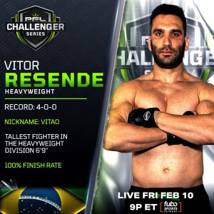 Vitor Resende: All finishes and eyeing PFL contract
