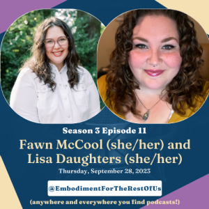 Rejection Sensitivity Dysphoria, Nuances of the Pandemic, and Safe Space with Friends with Fawn McCool and Lisa Daughters - EFTROU: S3, Ep11