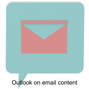 Outlook on email content