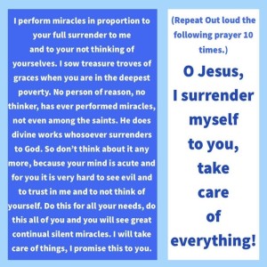 Surrender to the Will of God Novena - Day 7