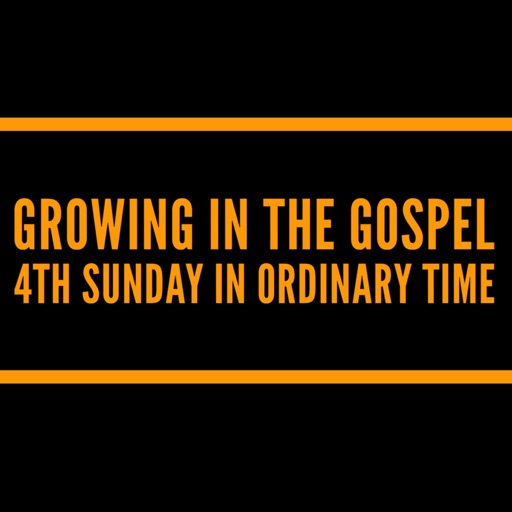 Growing in the Gospel - 4th Sunday of Ordinary Time